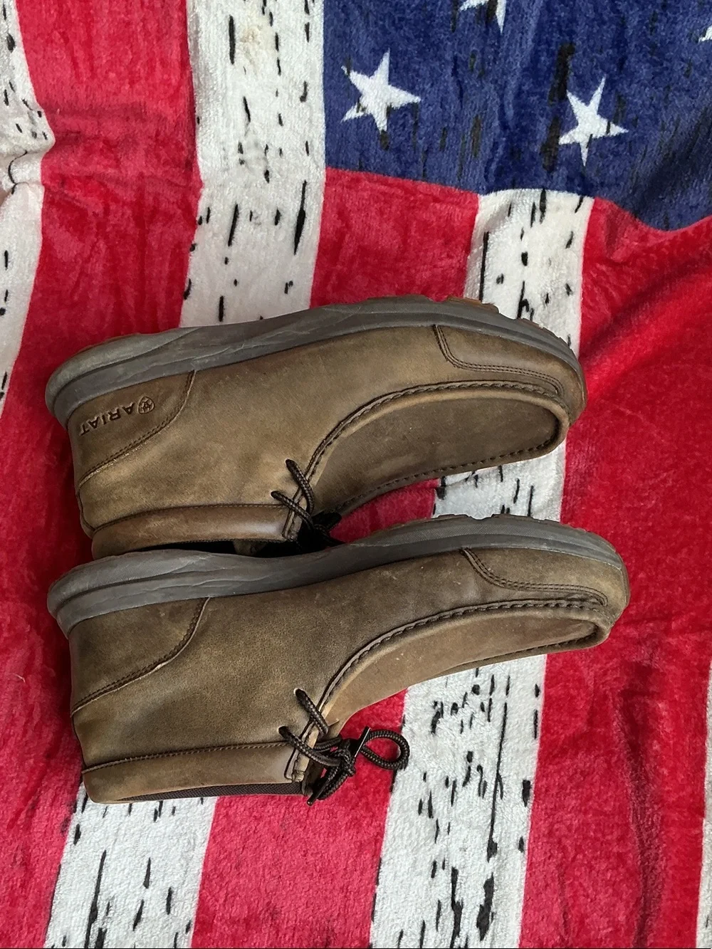 Ariat Brown Suede Chukka Boots for Men